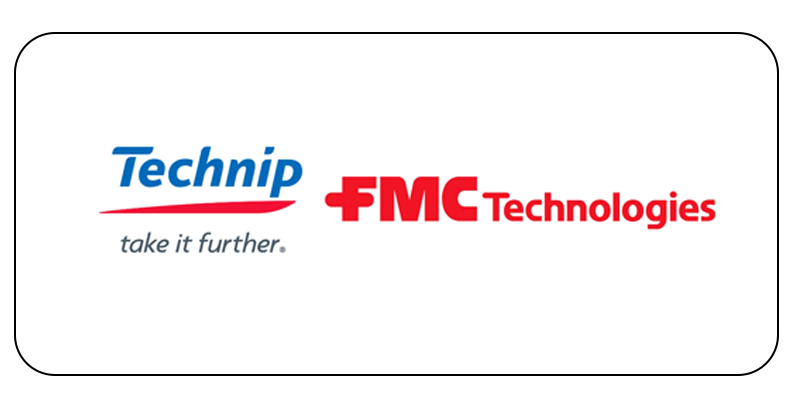 Image of the logo belonging to Technip FMC.