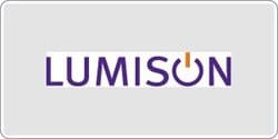 Lumison company logo in purple