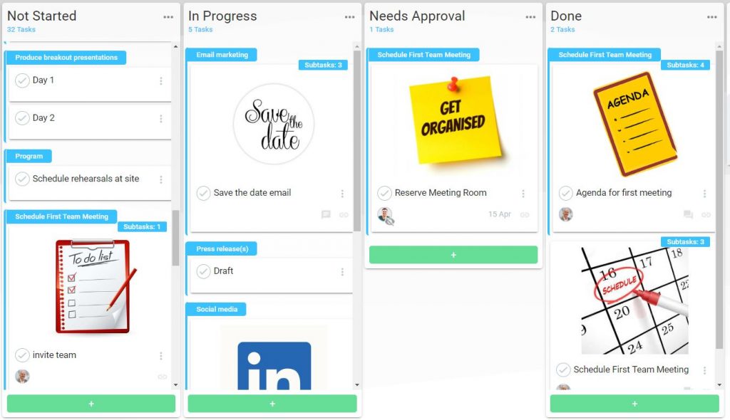 Task Board | MindGenius task board