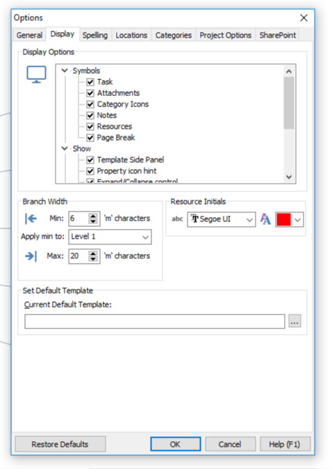 Resetting Resources to default state