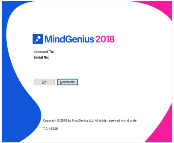 mindgenius 2018 splashscreen