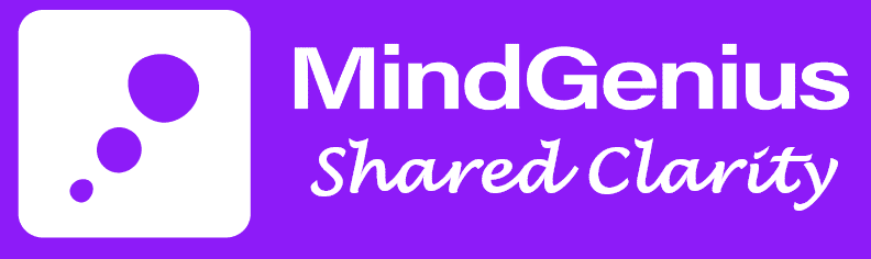 study habits mind map MindGenius Logo and Strapline